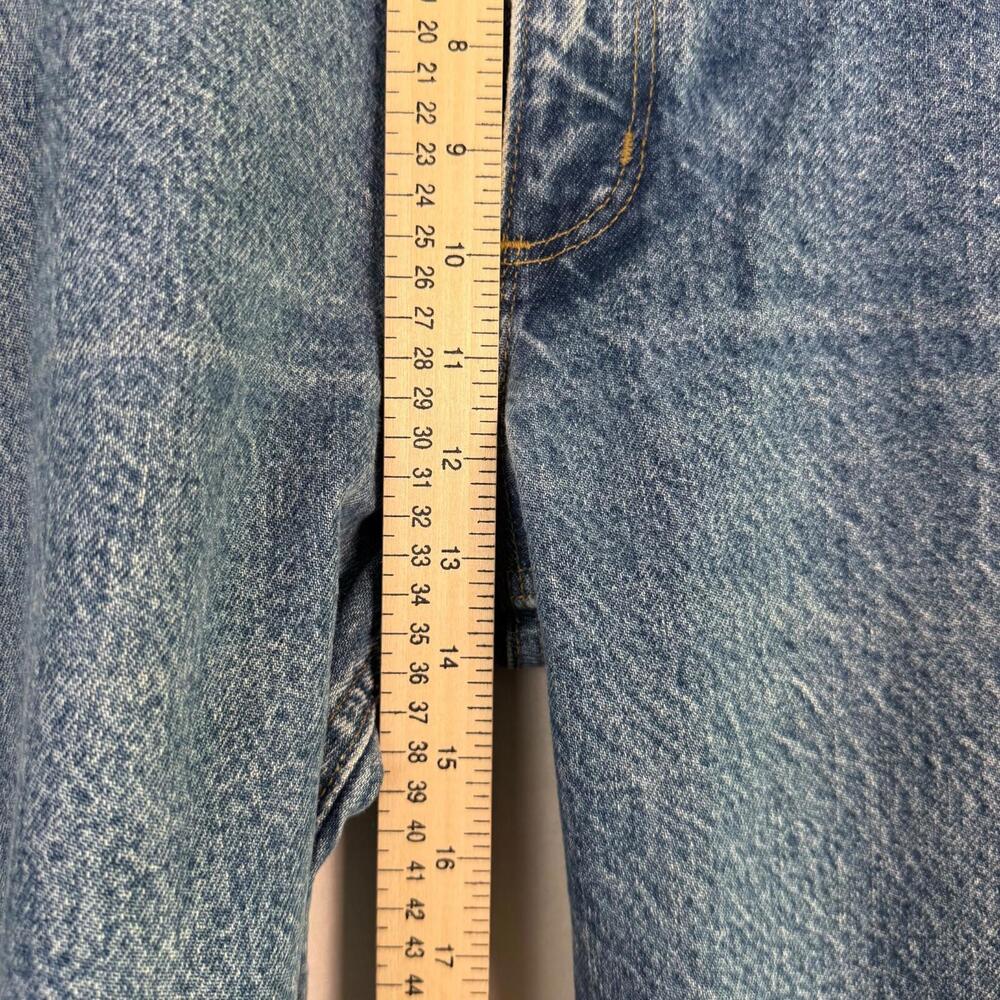 Carhartt Jeans Men’s 42X32 Blue Cotton Denim Straight Leg Jean - Picture 6 of 7